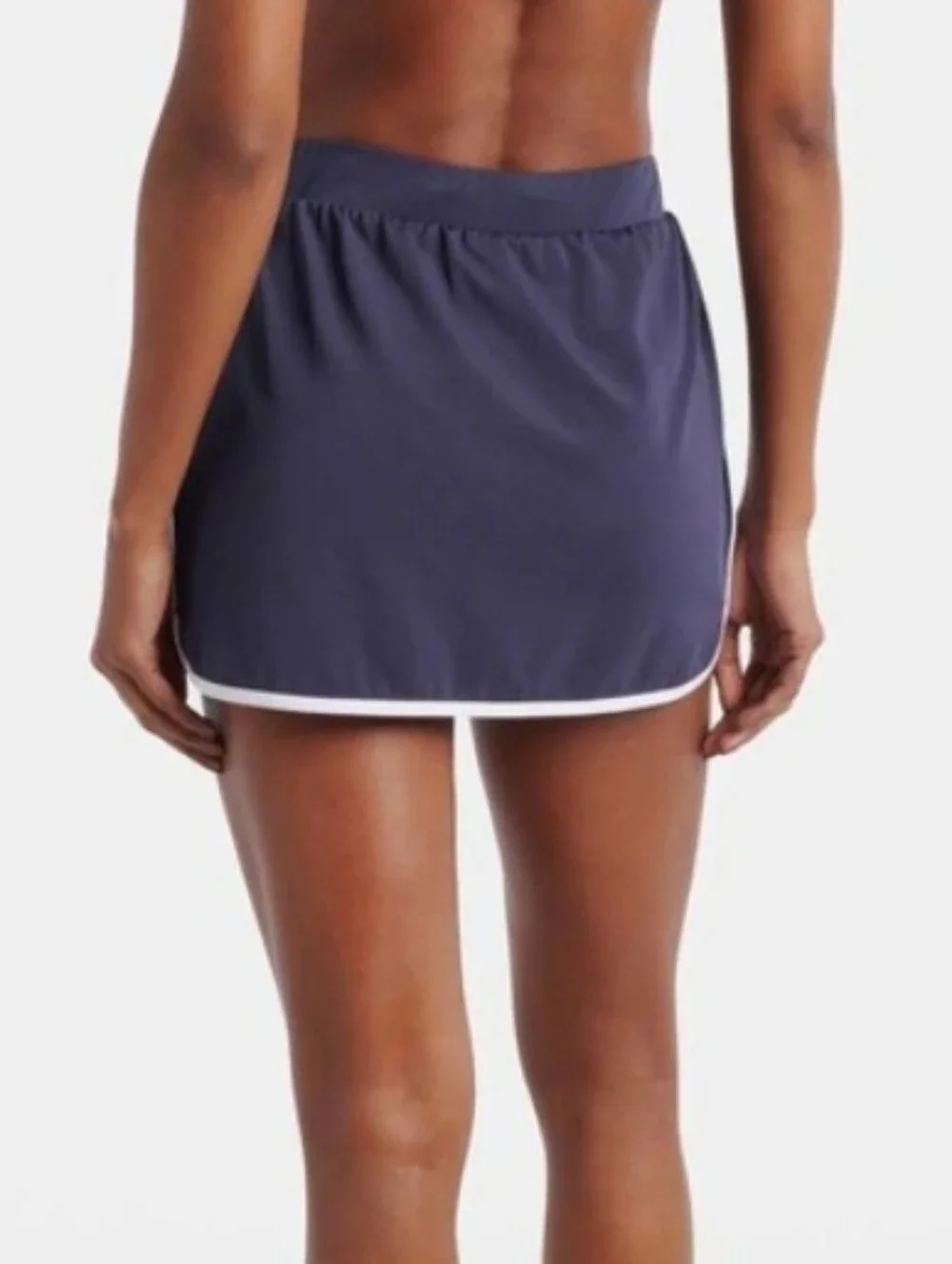 Varley Archer Mid Rise Pull On Athletic Skort 13.5 Navy Blue Nights Size Small - Picture 4 of 14